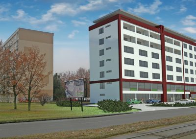 POLYFUNKČNÝ OBJEKT – Bratislava, Ružinov