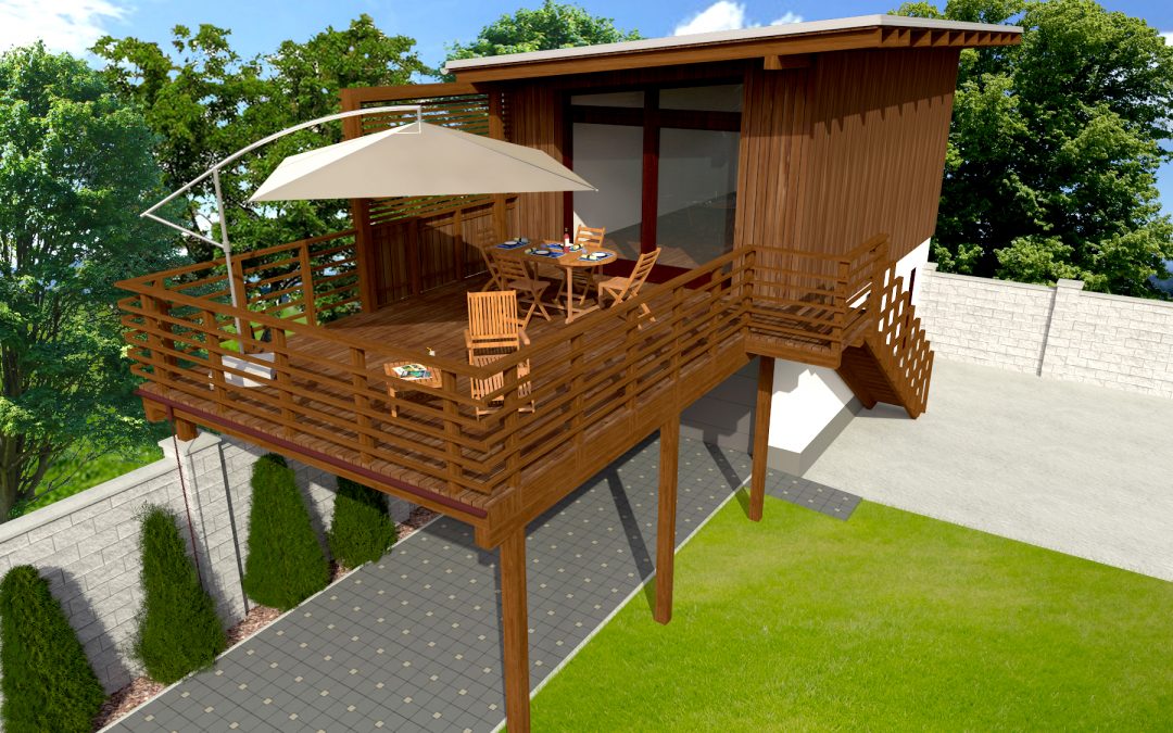 Nadstavba garáže, Jastrabia ul, 2015